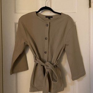 Banana Republic Factory Twill Knit Jacket - XS